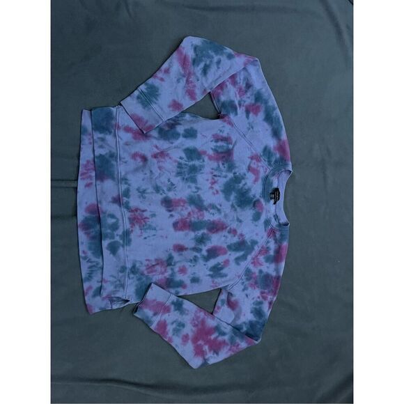 Lucky Brand Woman’s Tie Dye Crew Neck Size Medium - Picture 2 of 9
